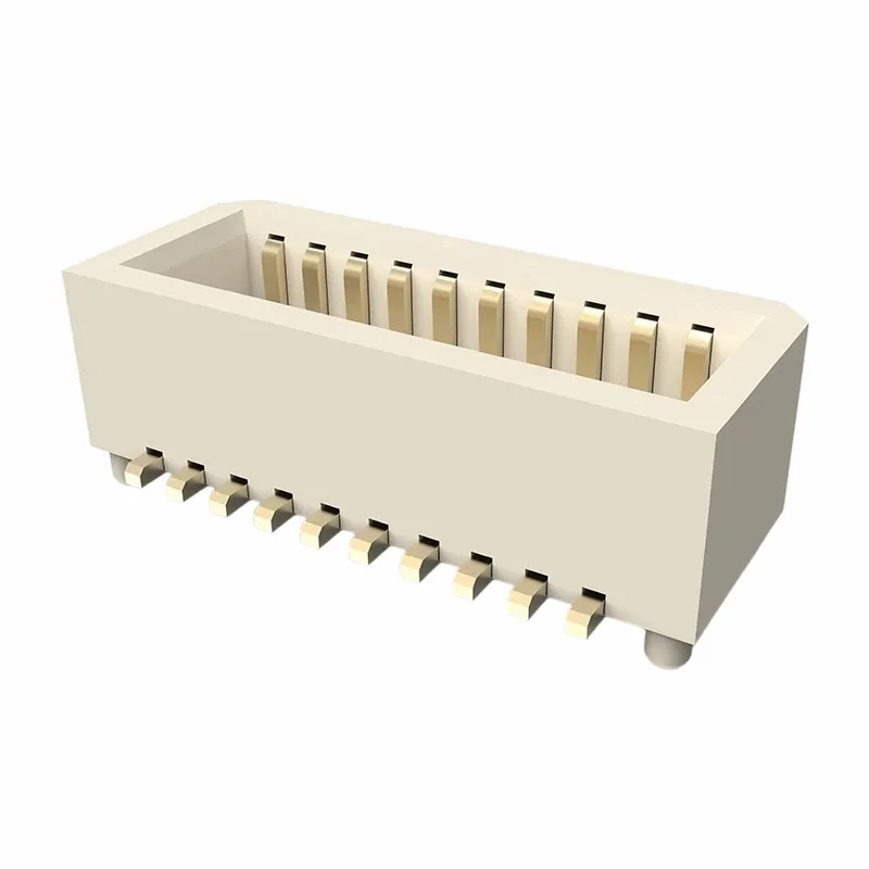 Розетка 0,8 мм дворядна пряма SMT