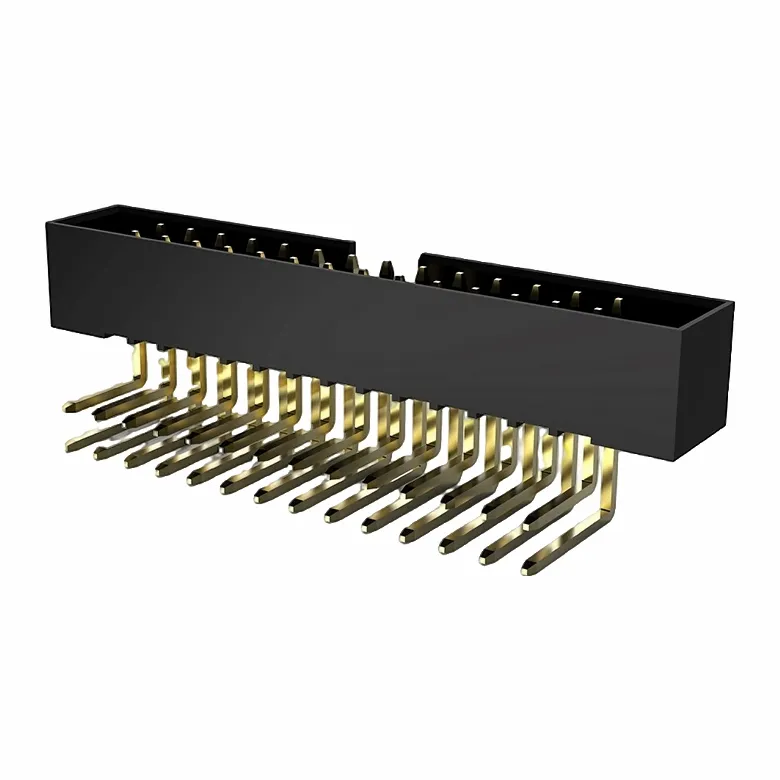 Дворядний заголовок коробки 2,0 мм під прямим кутом