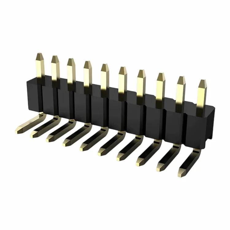 2,0 мм штифтовий заголовок однорядний під прямим кутом DIP
