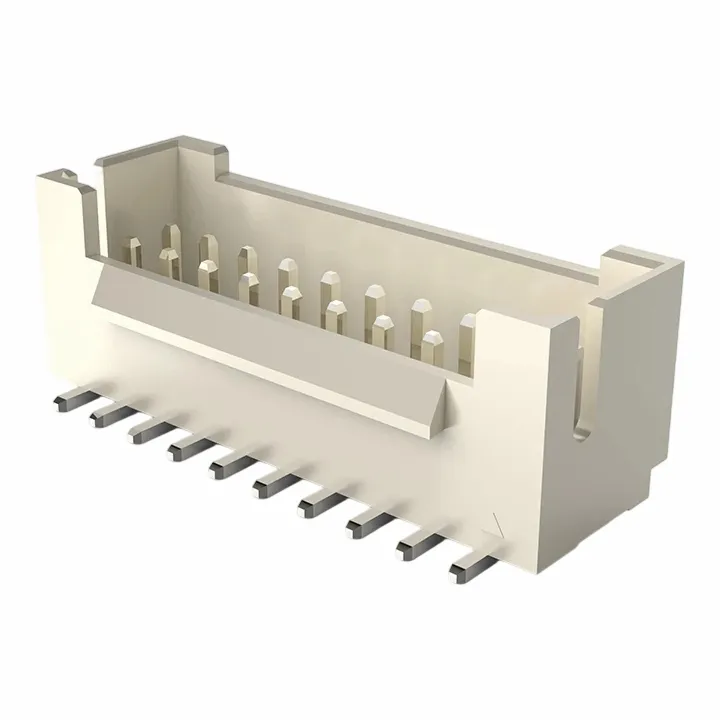 2,0 мм вафельний однорядний бічний вхід SMD