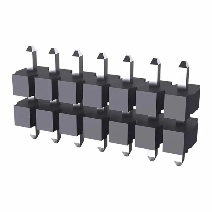 5,08 мм штифтовий однорядний дворядний пластиковий прямий